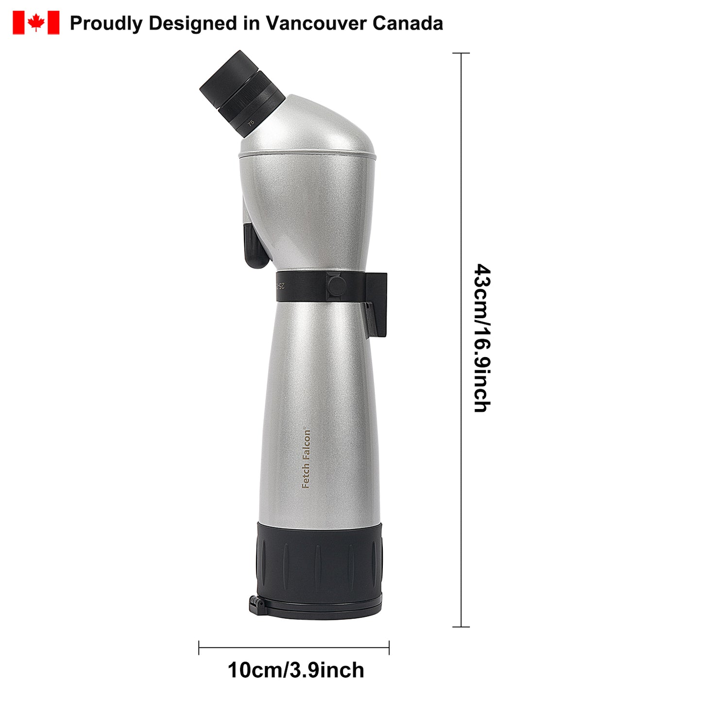 Spotting Scope 20-60X80 FMC HD BAK4 (Long-Range, Water-Resistant) comes with Metal Tripod, Carry Bag, Phone Adapter