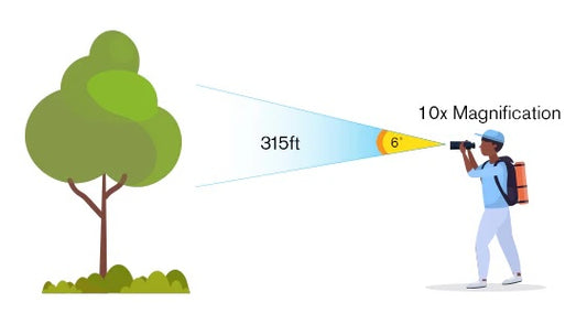 Understanding Field of View: 100-60 ft/1000 Yards